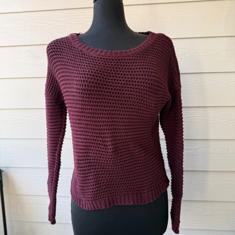 Aeropostale | Purple Knit Sweater‎ | Size XS